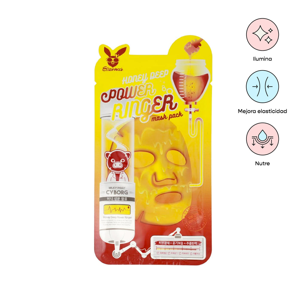 ELIZAVECCA Deep Power Ringer Mask Pack Honey (Aporta Nutrientes)