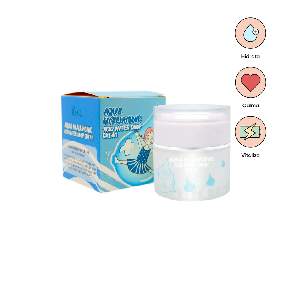 ELIZAVECCA Aqua Hyaluronic Acid Water Drop Cream (Crema revitalizadora)
