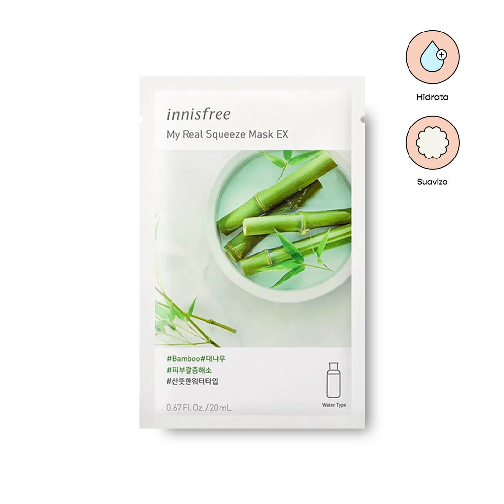 INNISFREE My Real Squeeze Mask Bamboo (Refresca)